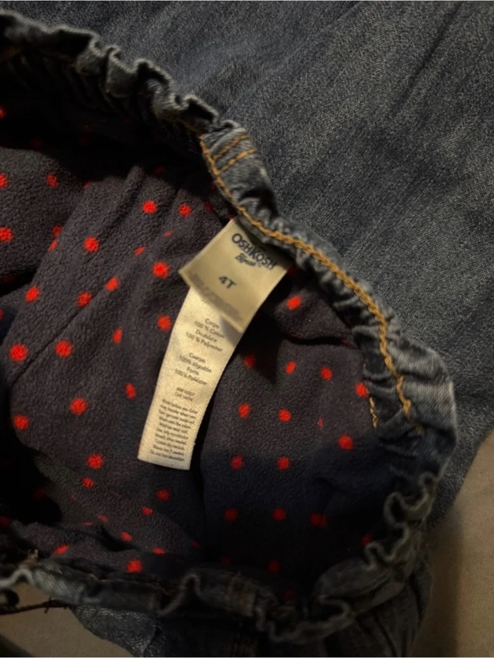 OshKosh B'gosh Boys Denim Jogger Jeans in Faded Blue